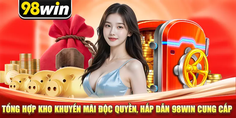 Tổng hợp kho khuyến mãi độc quyền, hấp dẫn 98win cung cấp